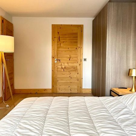 Modern Apt At The Foot Of The Slopes In Megeve Bagian luar foto