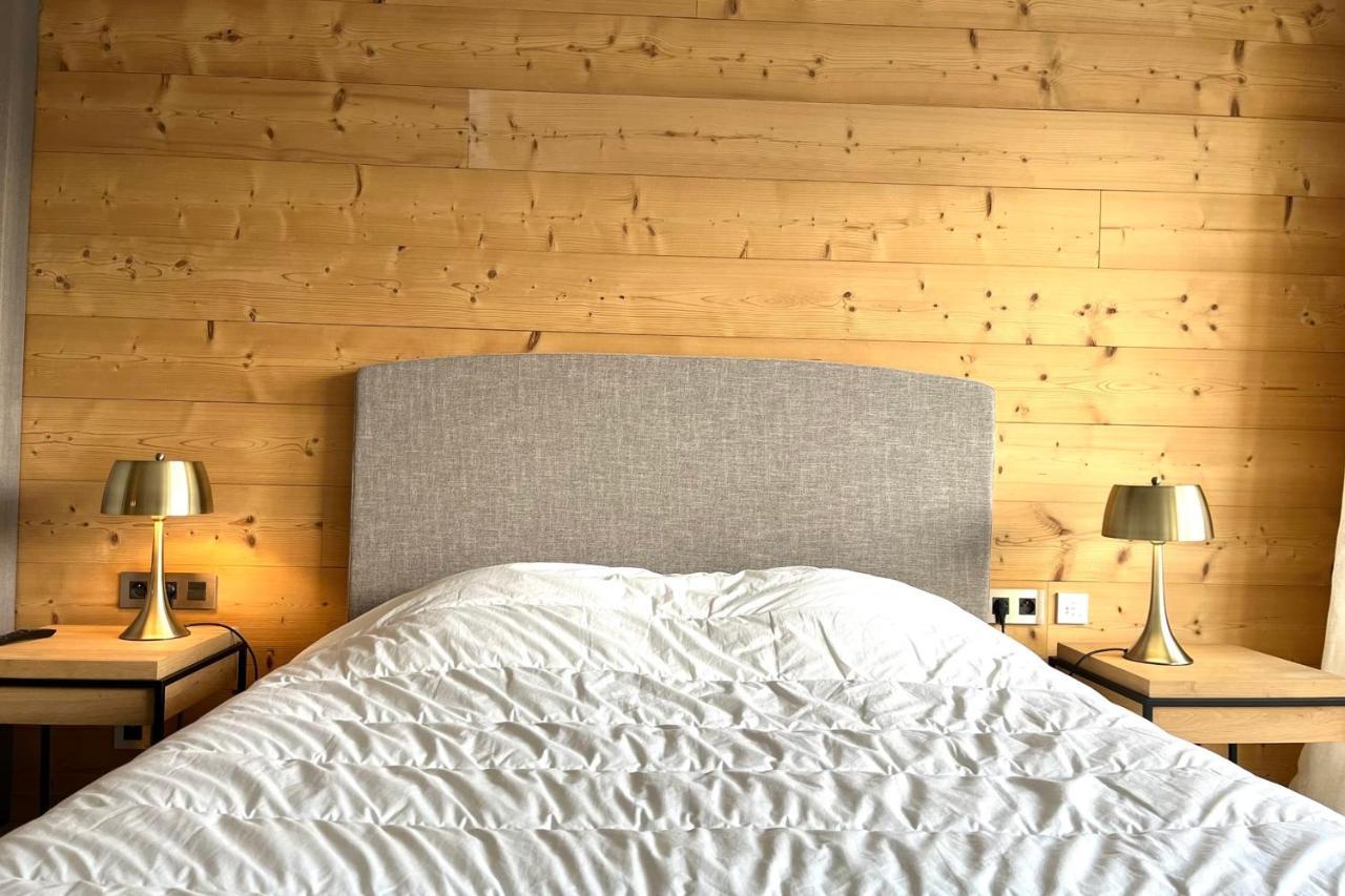 Modern Apt At The Foot Of The Slopes In Megeve Bagian luar foto