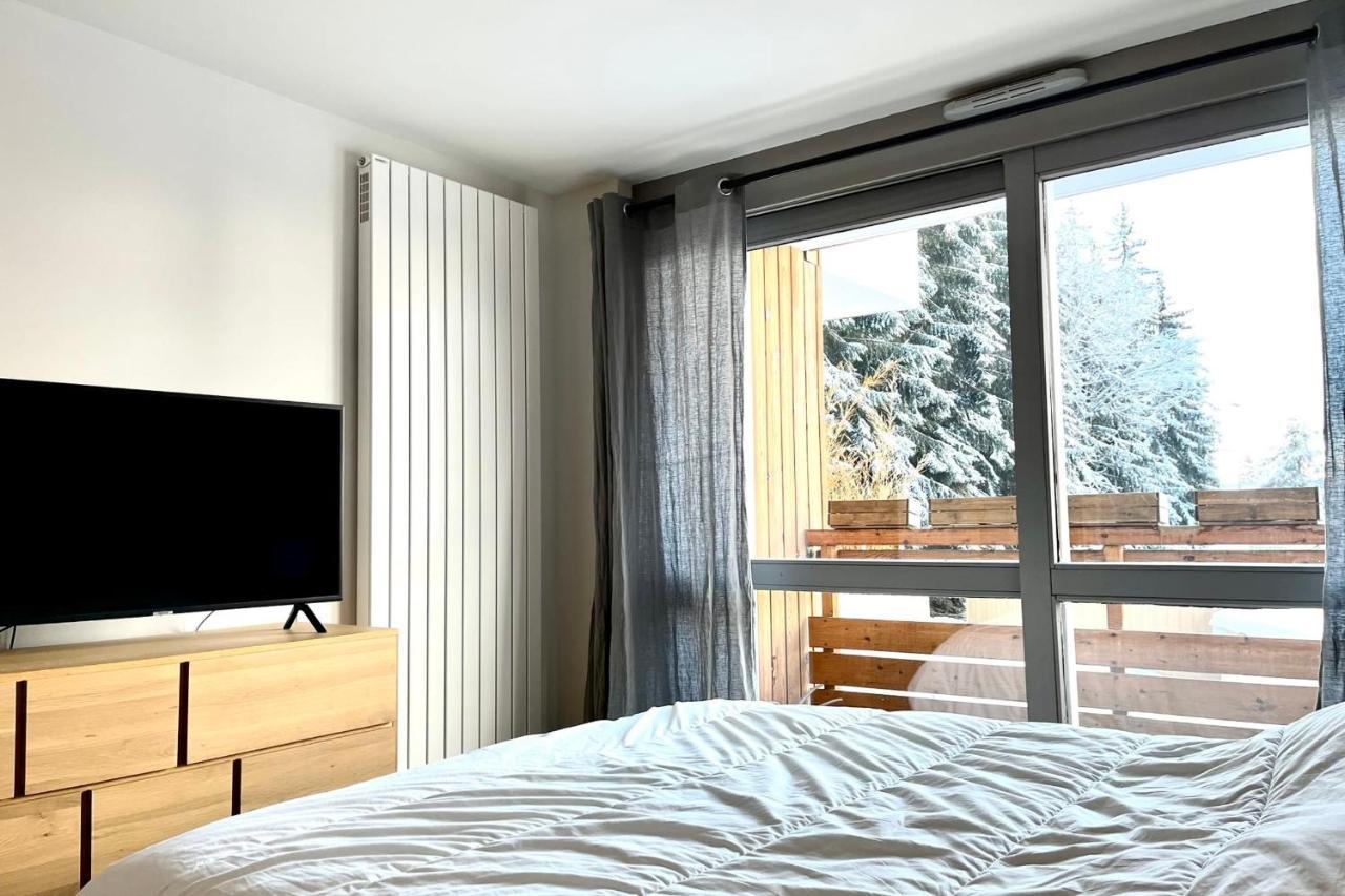 Modern Apt At The Foot Of The Slopes In Megeve Bagian luar foto