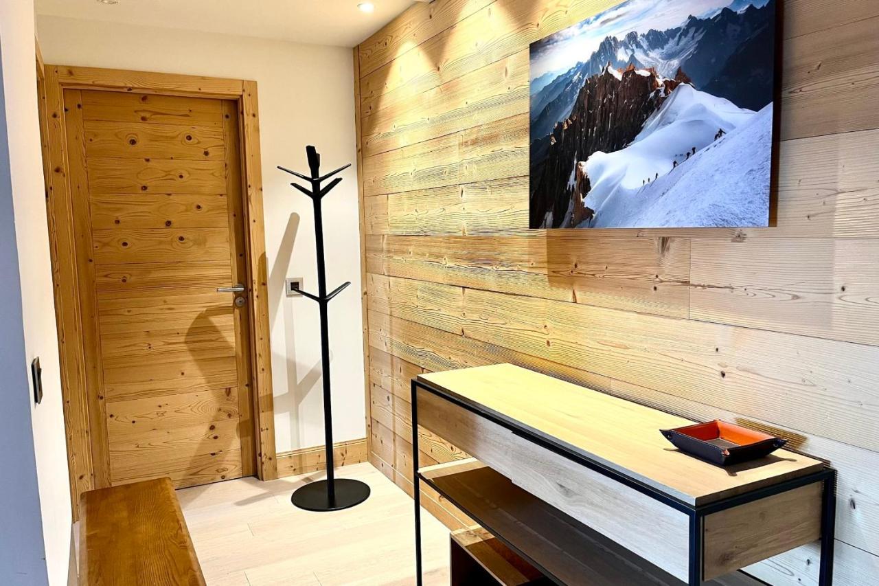 Modern Apt At The Foot Of The Slopes In Megeve Bagian luar foto