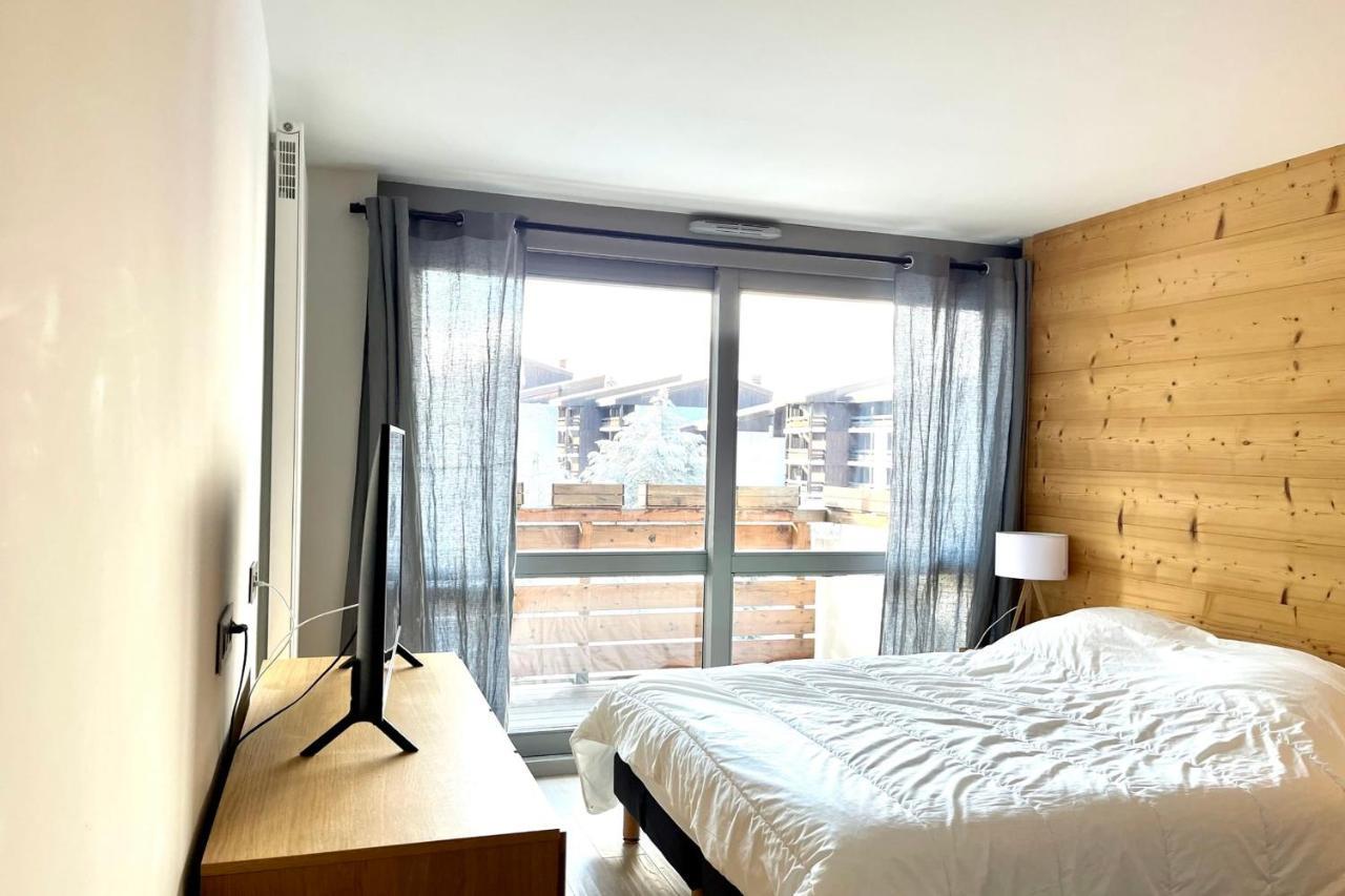 Modern Apt At The Foot Of The Slopes In Megeve Bagian luar foto